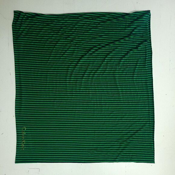 Calvin Klein Stripey Jersey Supersoft Cowl Scarf Like New - Picture 4 of 9